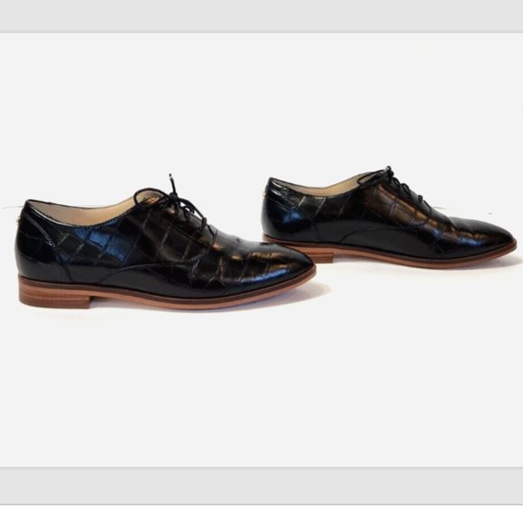 Cole Haan Shoes - Cole Haan Grand Series 360 Oxford Croc Embossed Leather Shoes